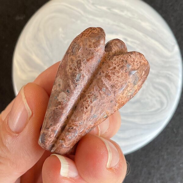 Leopardskin Jasper Angel - Image 3