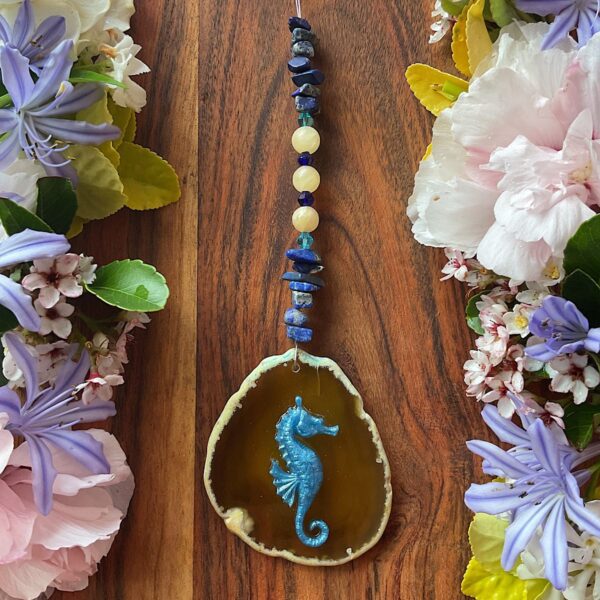 Seahorse Agate Hanger