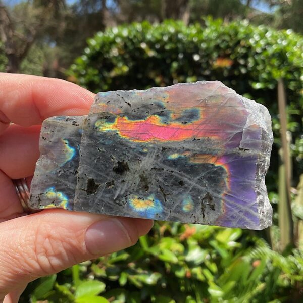 Rare Purple Labradorite Slab - Image 4
