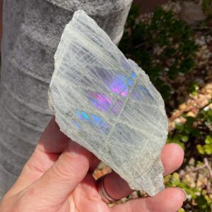 Rare Purple Labradorite Slab