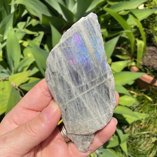Rare Purple Labradorite Slab - Image 4