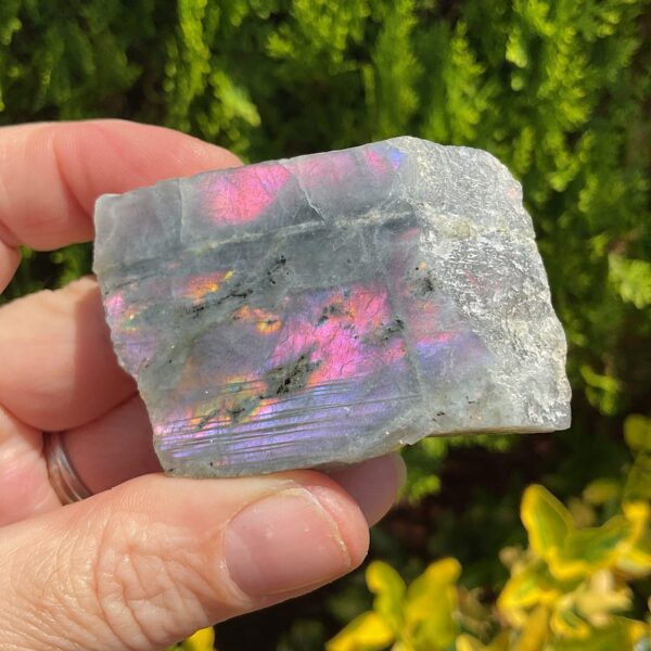Rare Purple Labradorite Slab