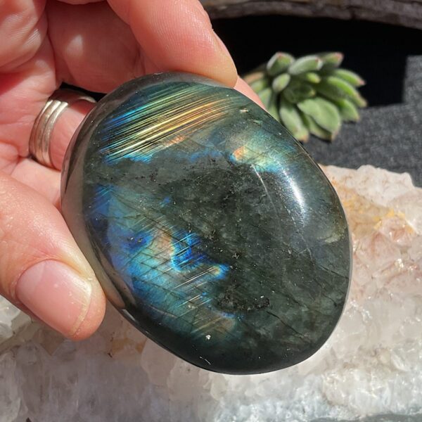 Labradorite Palm Stone - Image 2
