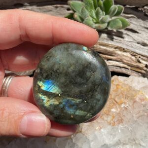 Labradorite Palm Stone