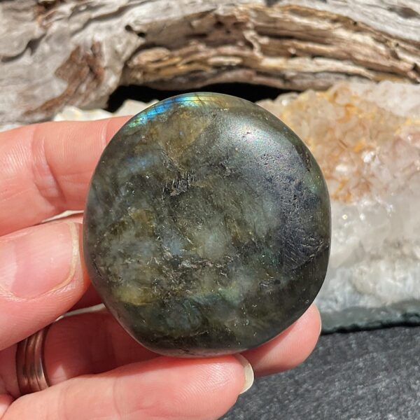 Labradorite Palm Stone - Image 3