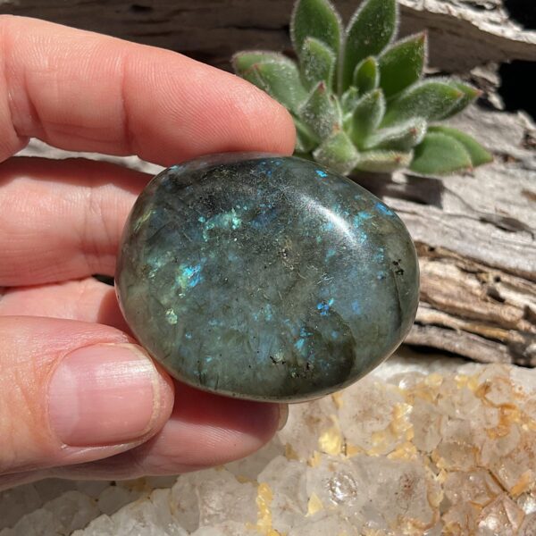 Labradorite Palm Stone