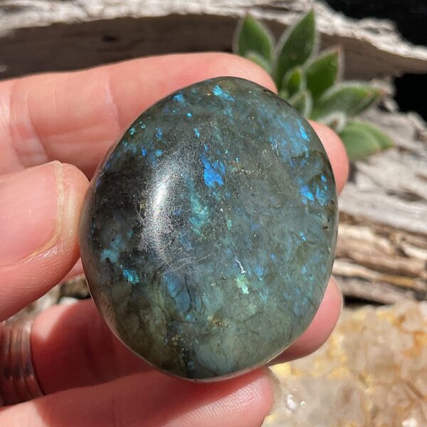 Labradorite Palm Stone - Image 2