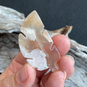Flower Agate Leaf