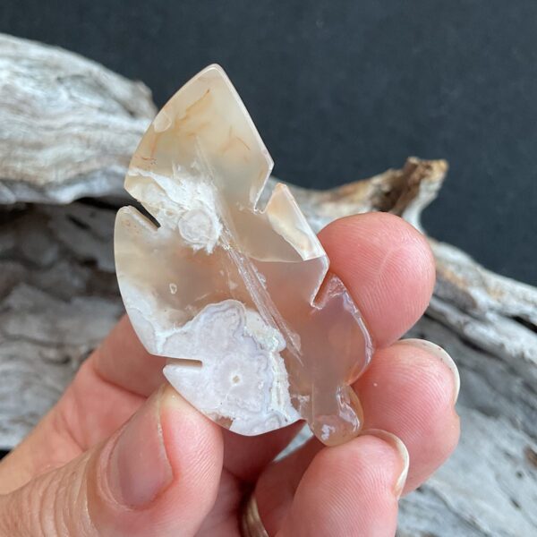 Flower Agate Leaf