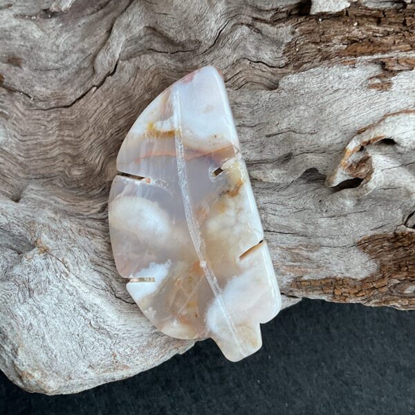 Flower Agate Leaf