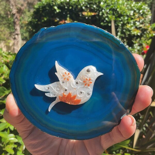 Bird Agate Slice - Image 2