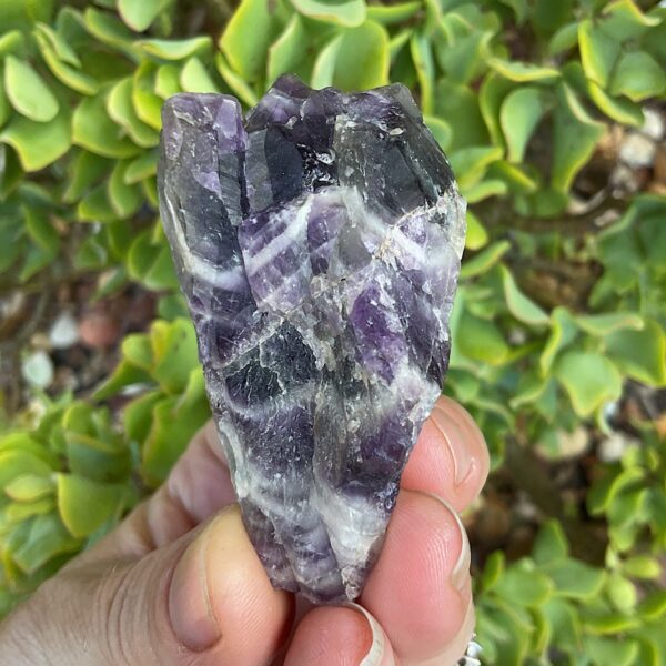 Chevron Amethyst Stem