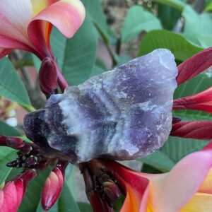 Chevron Amethyst Stem