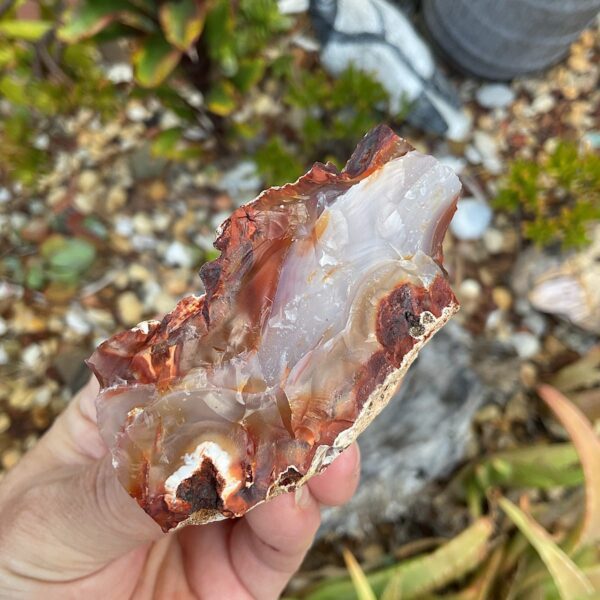 Raw carnelian
