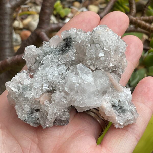 Apophyllite with Peach Stilbite - Image 3