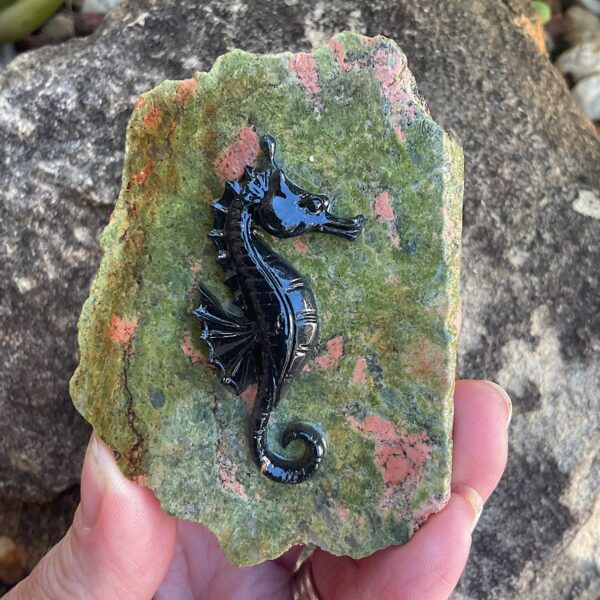 Seahorse Unakite Slab
