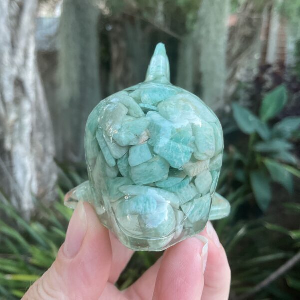 Amazonite Stone Dolphin - Image 4