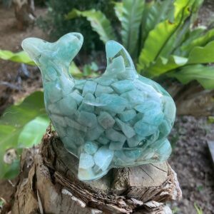 Amazonite Stone Dolphin