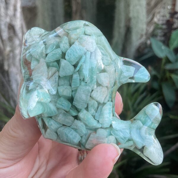 Amazonite Stone Dolphin - Image 5