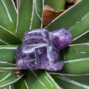 Chevron Amethyst Rabbit