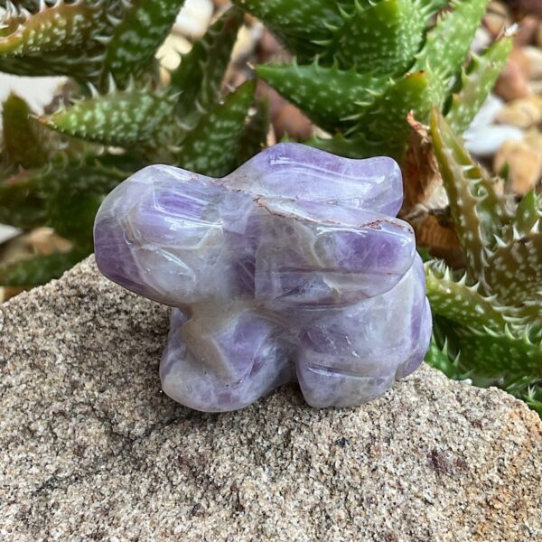 Chevron Amethyst Rabbit - Image 4
