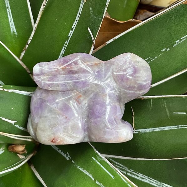 Chevron Amethyst Rabbit - Image 2