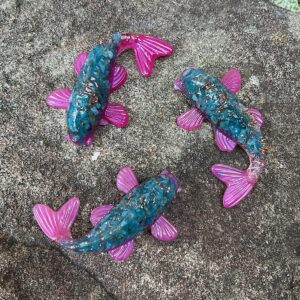 Blue Apatite Koi