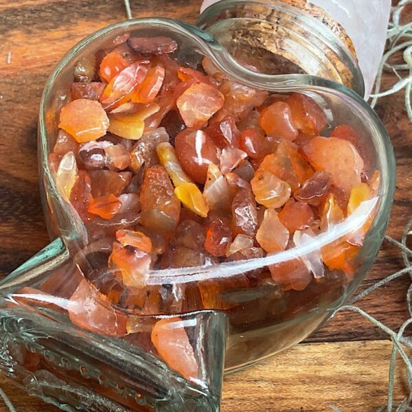 Carnelian Heart Bottle - Image 4