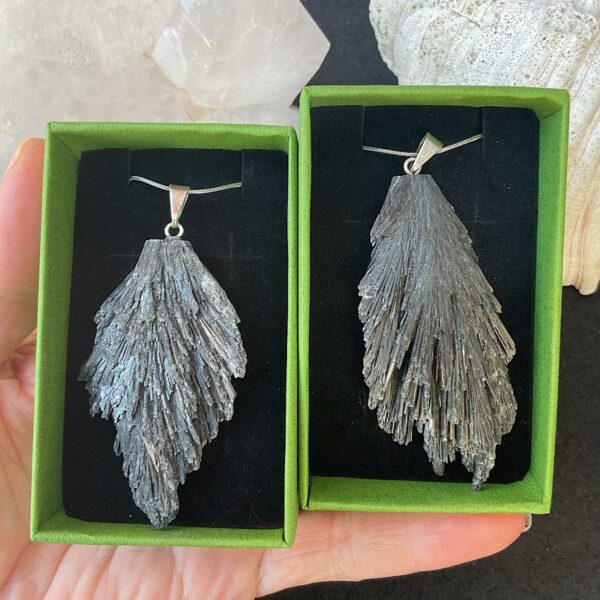 Black Kyanite Necklace - Image 3