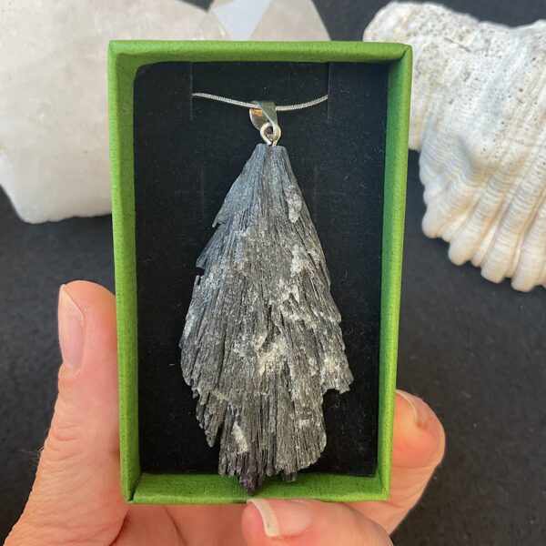 Black Kyanite Necklace - Image 2