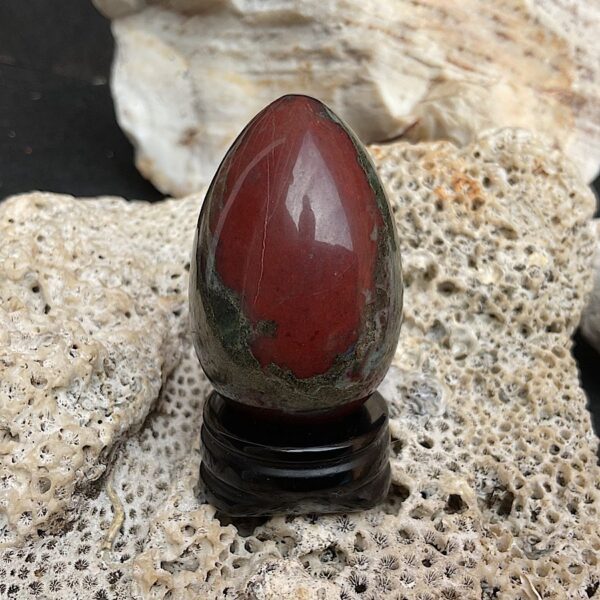 Dragon Blood Jasper Egg